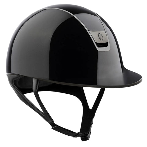 Samshield 2.0 Basic Shadow Glossy Helmet - Large Black