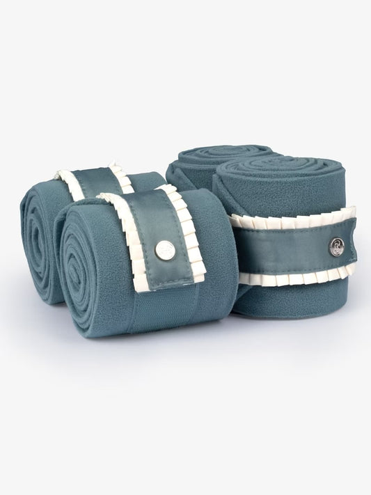 PS of Sweden Polo Bandage Ruffle Pearl Steel Blue
