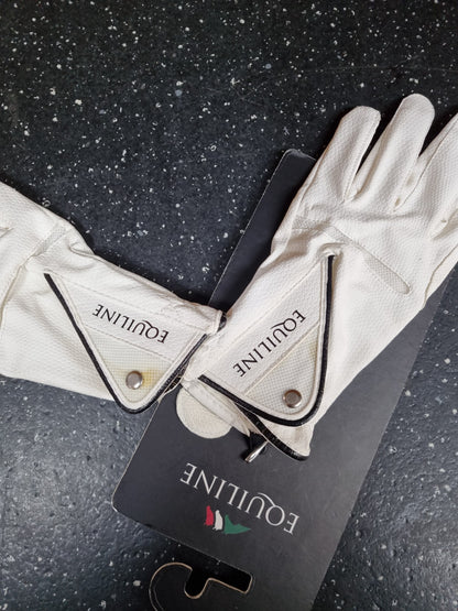 Equiline White Unisex X-Glove - Sale Bin!