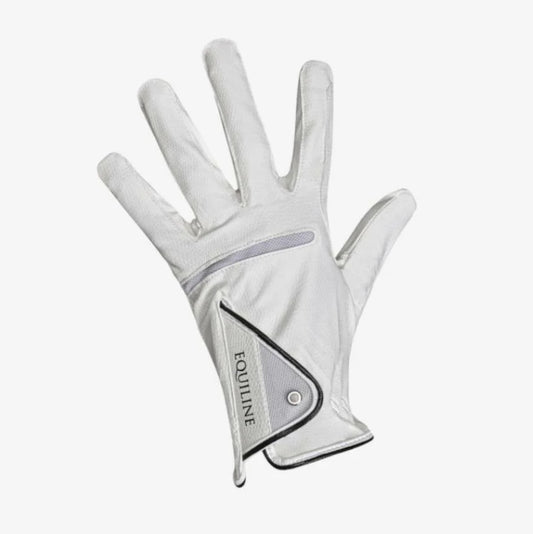 Equiline White Unisex X-Glove - Sale Bin!
