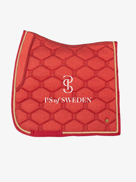 PS of Sweden Dressage Pad Stardust Dark Red