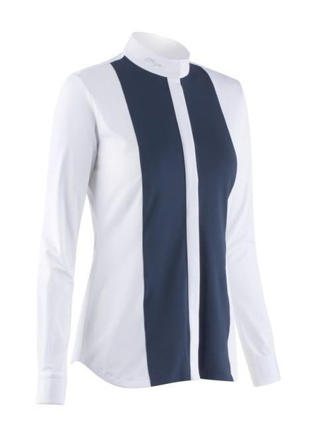 Anna Scarpati Ester Womens Long Sleeve Competition Shirt - IT 46 / NZ 14