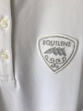 Equiline Girls S/S Mary Competition Shirt Navy 14/15