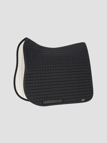 Equiline Quadro Plain Saddle Blanket  - white Jumping Full