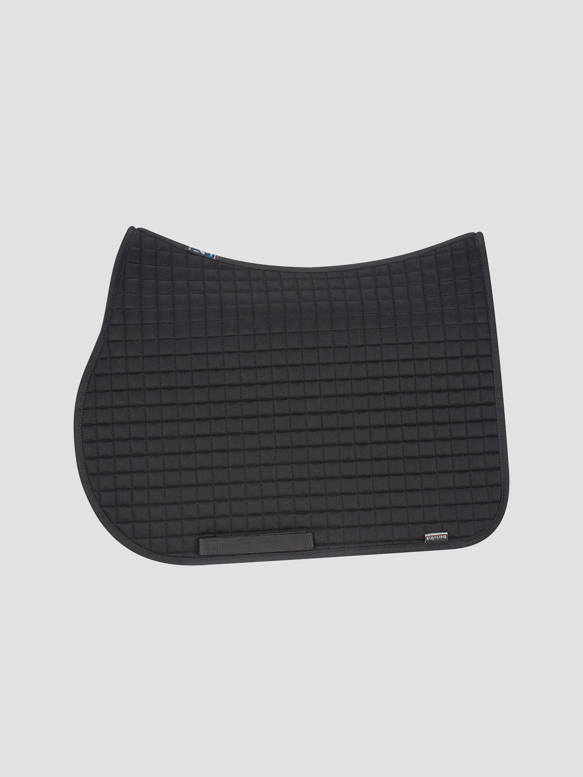 Equiline Quadro Plain Saddle Blanket  - white Jumping Full