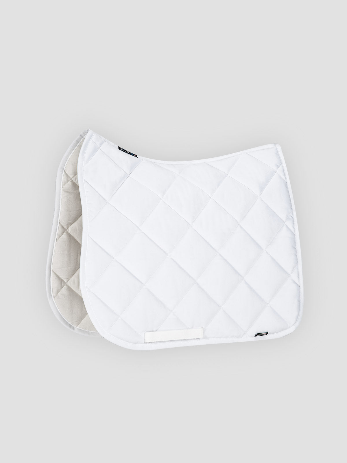 Equiline Plain New Rombo Saddle Blanket - Black Dressage
