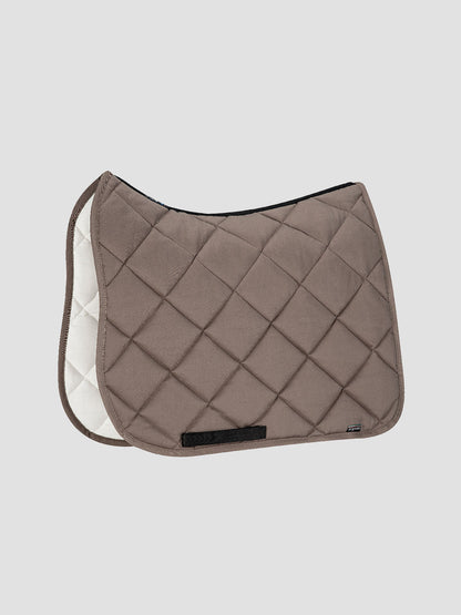 Equiline Plain New Rombo Saddle Blanket - Black Dressage