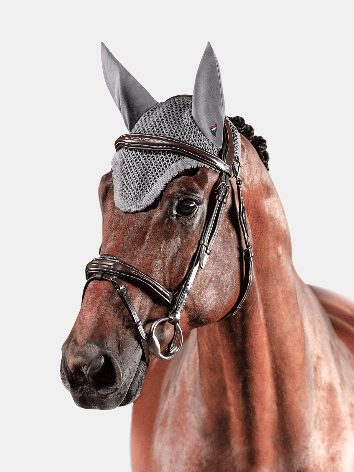Equiline Plain Kim Single Tone Ear Net