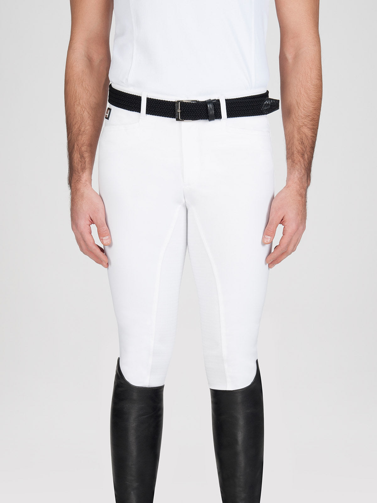 Equiline Walnut Mens X-Grip Full Seat IT 52 - White