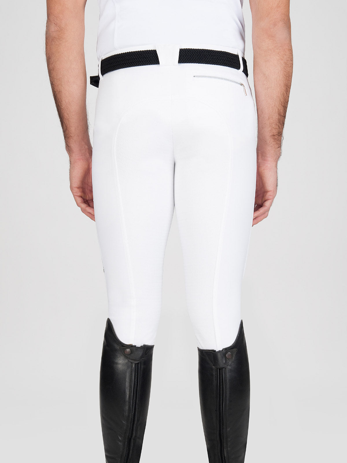 Equiline Walnut Mens X-Grip Full Seat IT 52 - White