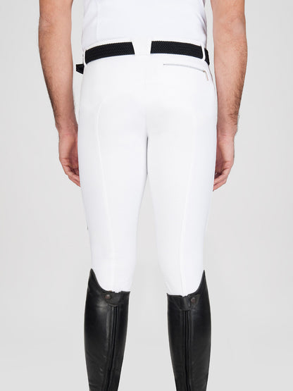 Equiline Walnut Mens X-Grip Full Seat IT 52 - White