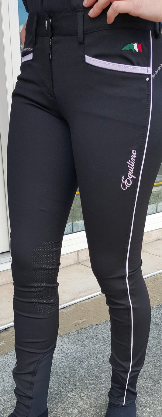 Equiline Mindy Girls Size 14/15 Knee Grip Breeches