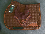 Equiline Octagon Flash Set - Saddle Blanket & Earnet - Brown