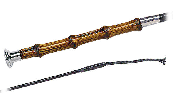 Fleck 03170110 Bamboo-Grip Dressage Whip