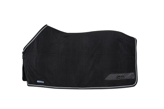 Equiline Birck Polar Fleece Rug - Black - X- Large 5'6