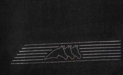Equiline Birck Polar Fleece Rug - Black - X- Large 5'6
