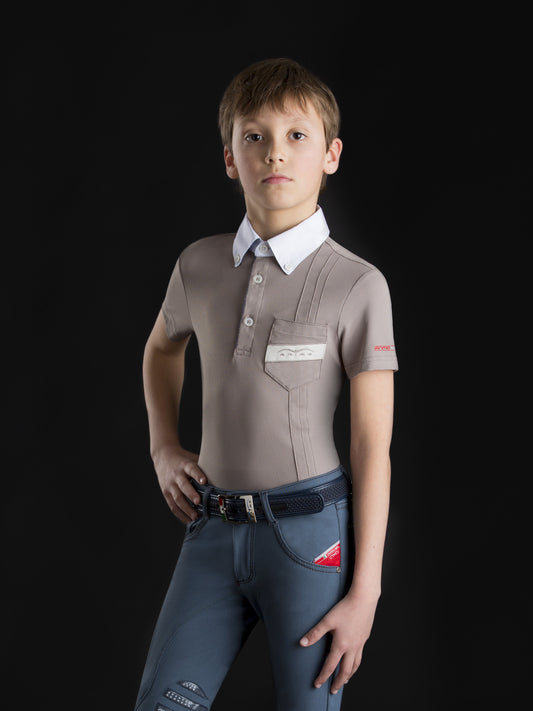 Animo Boys Mini White Size 11 Competition Breeches