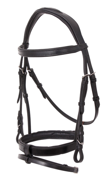 PLATINUM ANATOMICAL FLAT PADDED BRIDLE HEAD