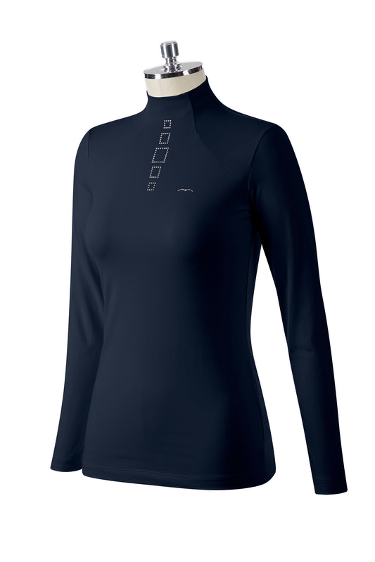 Animo Dersan Womens Long Sleeve Turtleneck Shirt