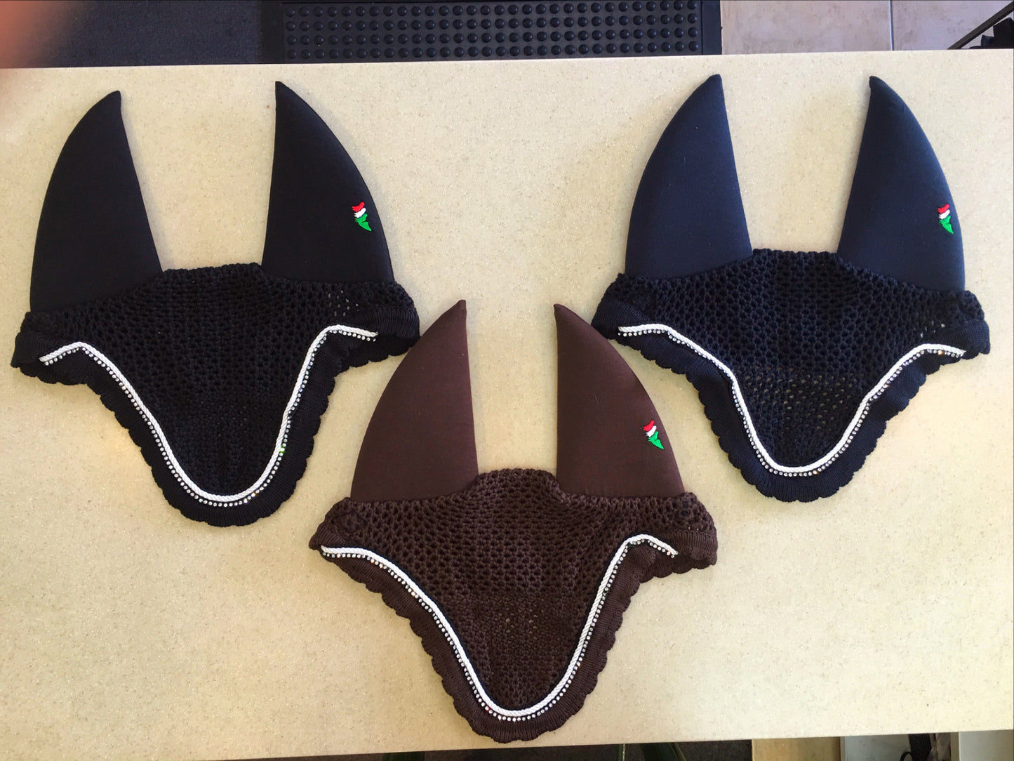 Equiline Soundless Earnets With Trim and Bling