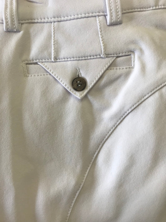 Animo Muschio Mens White Breeches