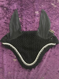 Equiline Rio Ear Net With Rhinestones and Piping