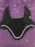 Equiline Rio Ear Net With Rhinestones and Piping