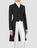 Equiline Gremeg Womens Competition Tailcoat  - Black IT 42 / NZ 10