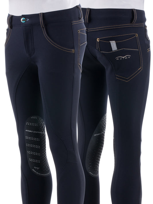 Animo Mabel Boys Riding Breeches - White