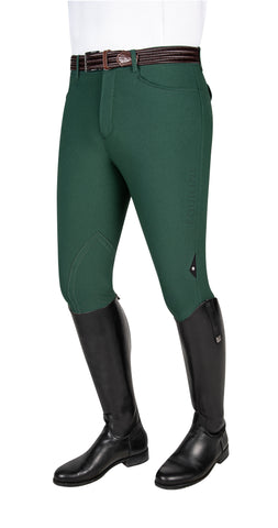 Equiline Green  Grafton with Logo Men's Breeches - IT 44