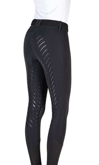 EQUILINE WOMENS X SHAPE  BREECHES – FULL GRIP - IT 40 / NZ 8 - White