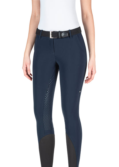 Equiline Juliek Womens Full Grip Breeches IT 40 / NZ 8 Navy