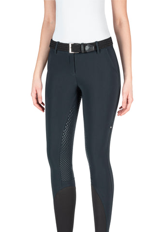 Equiline Juliek Womens Full Grip Breeches IT 40 / NZ 8 Navy