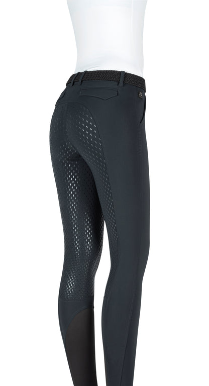 Equiline Juliek Womens Full Grip Breeches IT 40 / NZ 8 Navy