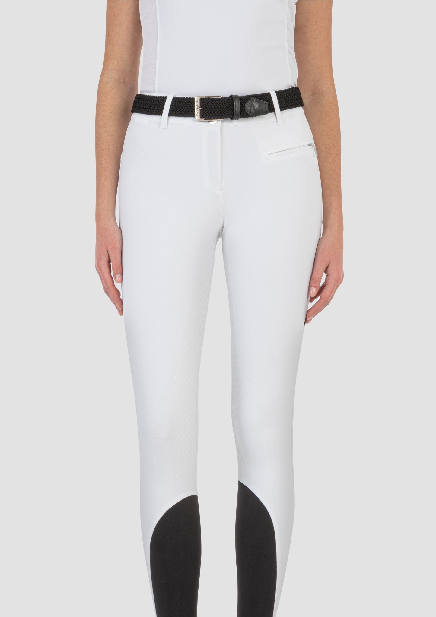 Equiline Ciref Full Grip Womens Breeches - IT 40 / NZ 8 - Chocolate