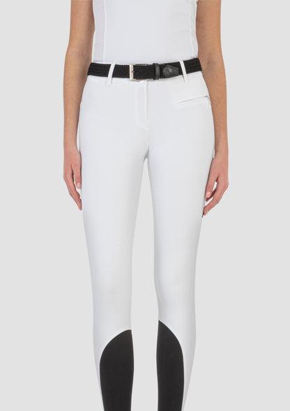 Equiline Ciref Full Grip Womens Breeches - IT 40 / NZ 8 - Chocolate