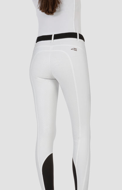 Equiline Ciref Full Grip Womens Breeches - IT 40 / NZ 8 - Chocolate