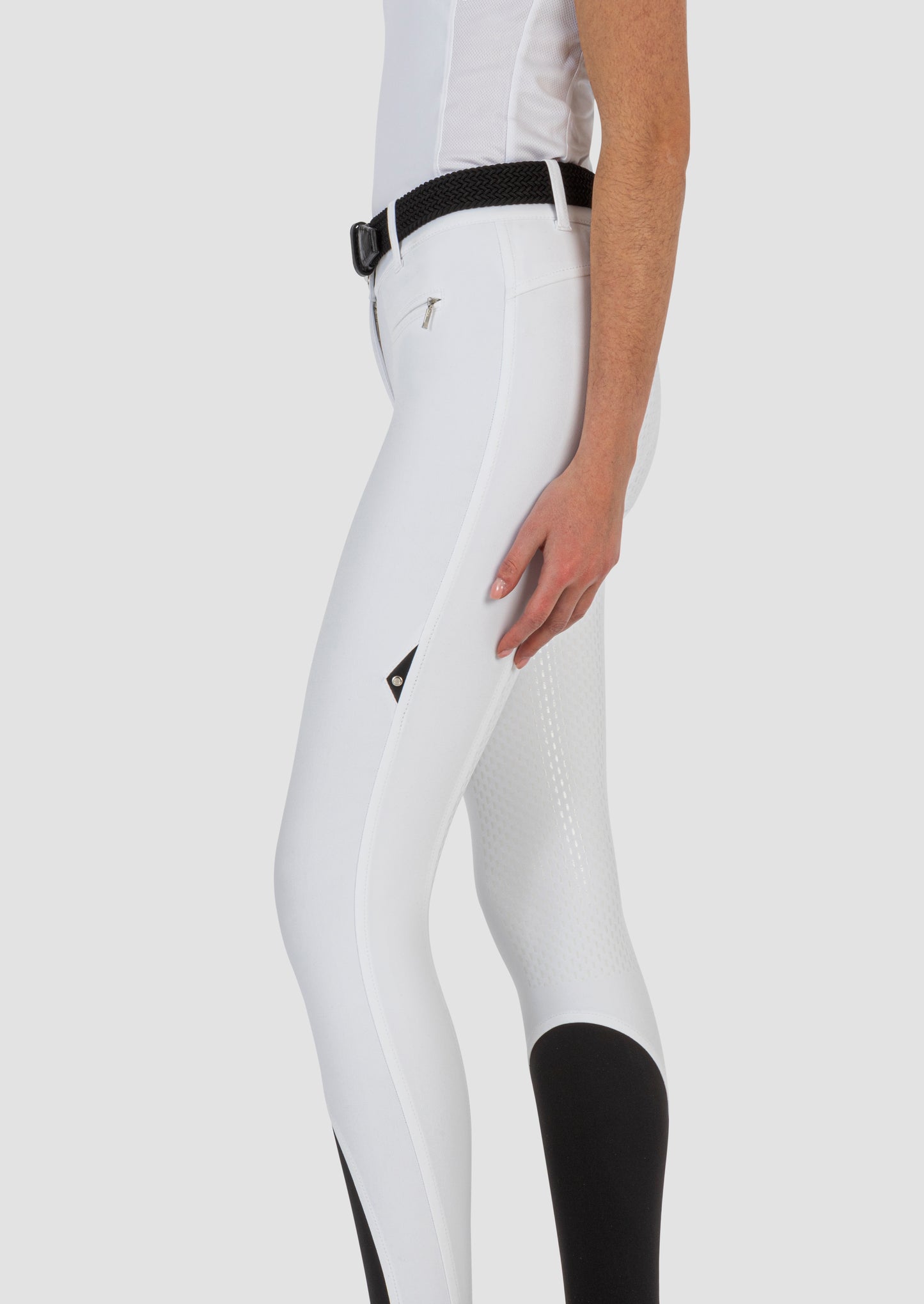 Equiline Ciref Full Grip Womens Breeches - IT 40 / NZ 8 - Chocolate