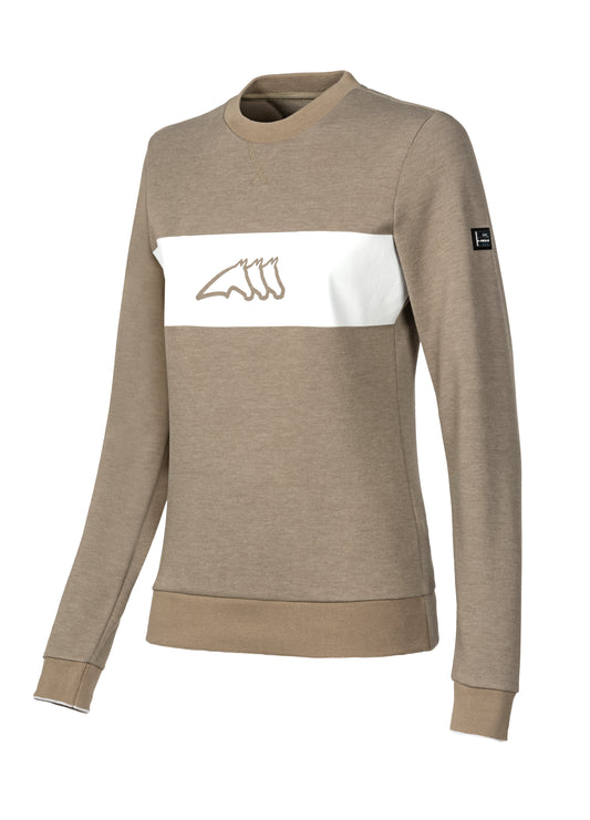 Equiline Eranie Womens Sweatshirt - Sand Size Small