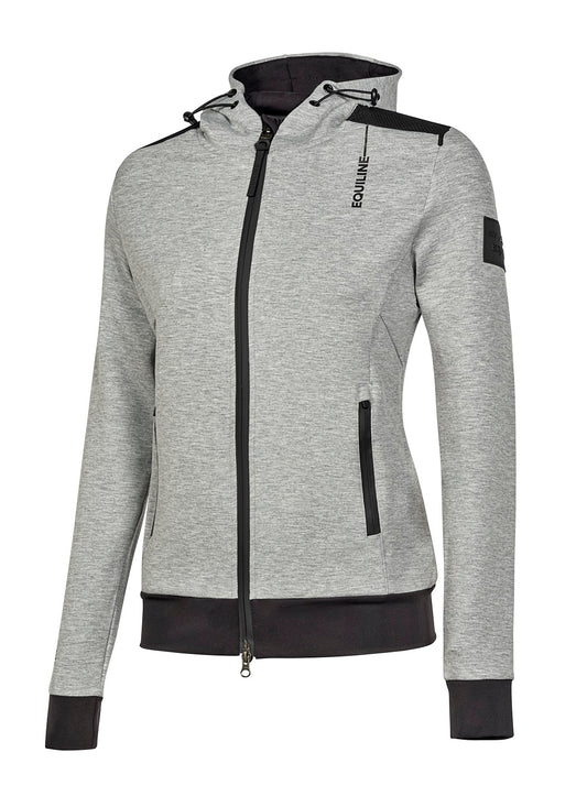 Equiline Cerrac High Tech Womens Fleece- Large Grey