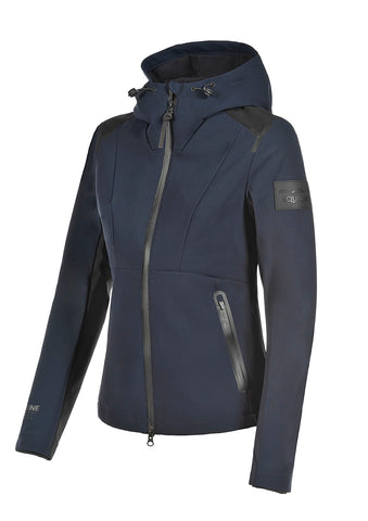 Equiline Charnettec Softshell womens Jacket - Navy Large (Sizes small)