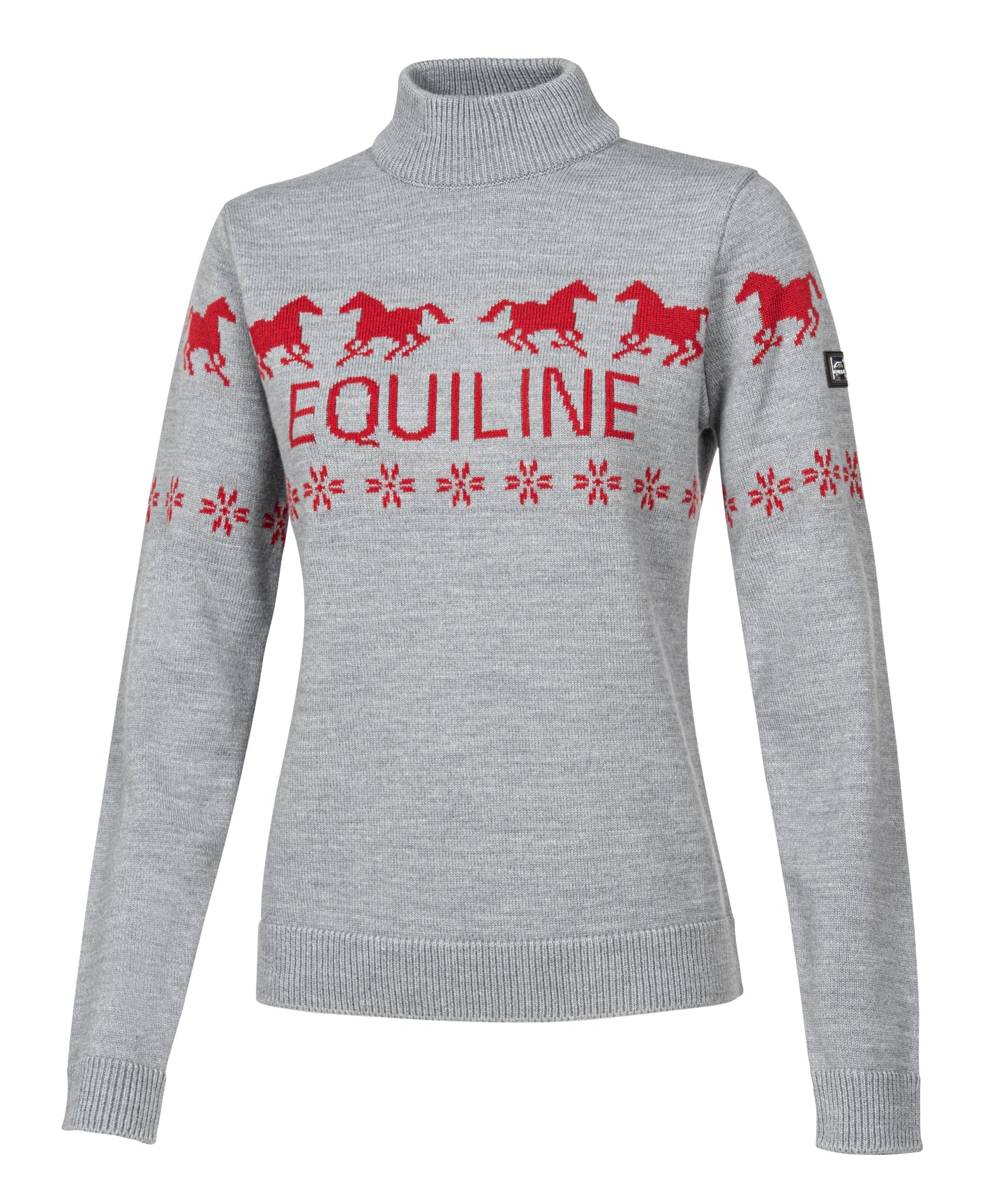 Equiline Rudolph Womens Turtleneck Jumper