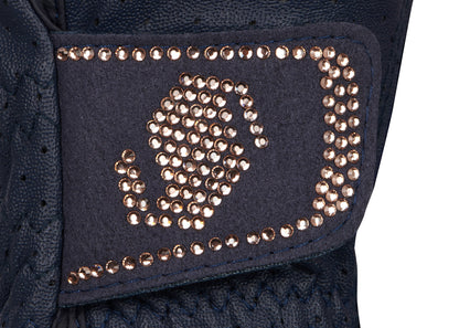 Samshield Swarovski Synthetic Leather Crystal Logo Gloves