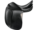 Equiline Elite Dressage Saddle SD605 - 17 inch Wide Gullet - Black