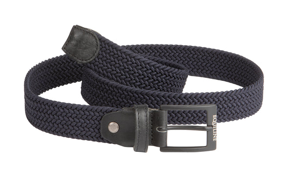 Equiline Clayc Elastic Belt - Navy 110cm