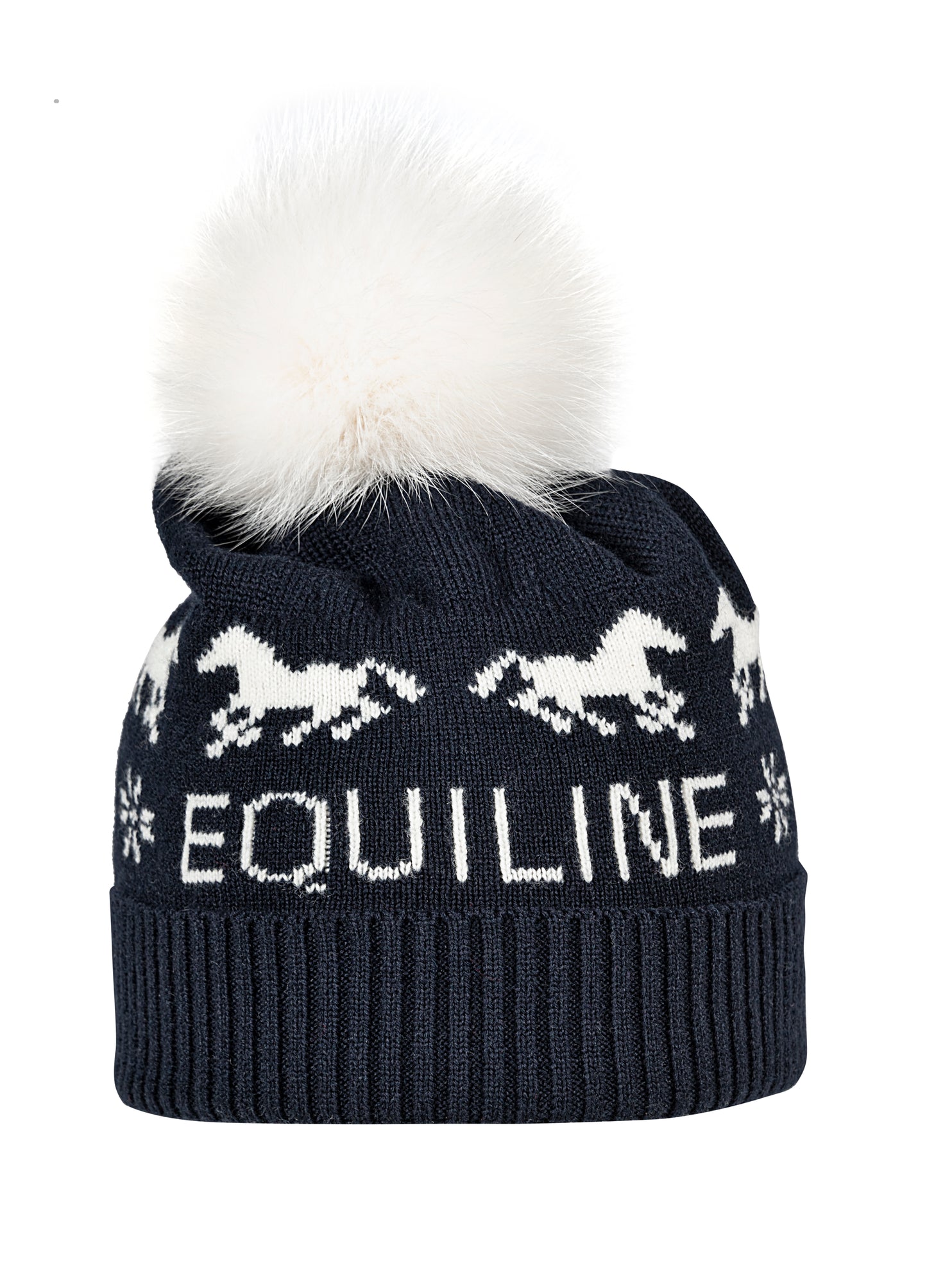 Equiline Comet Beanie - Navy