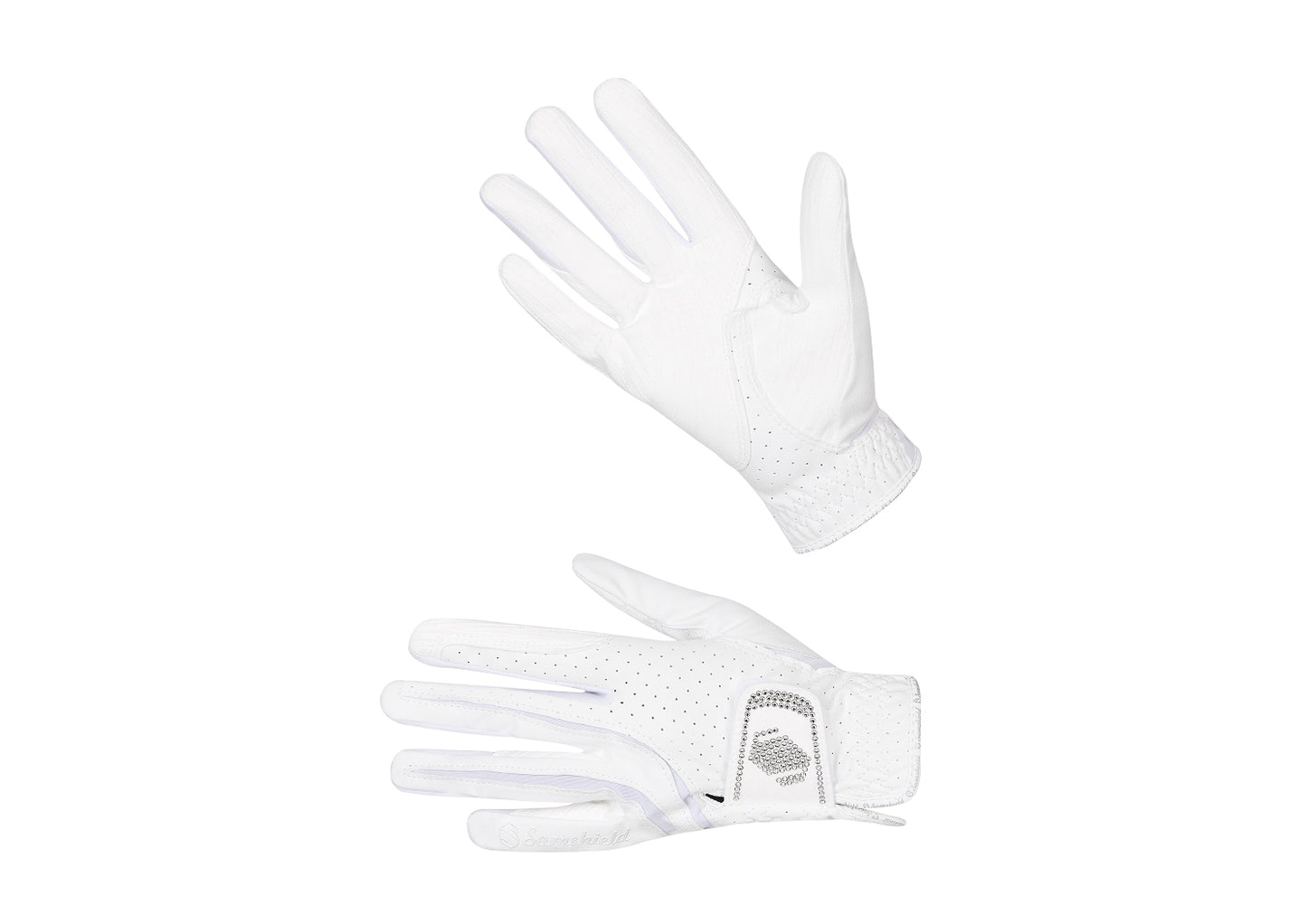 Samshield Swarovski Synthetic Leather Crystal Logo Gloves