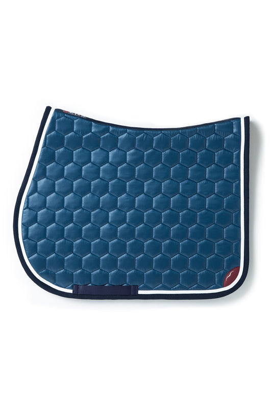 Animo Wastel 22W Saddle Pad - Jumping Deep Ocean