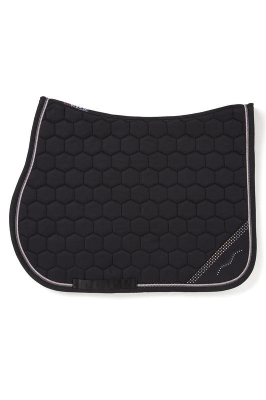 Animo Winc Saddle Blanket - Navy Jumping