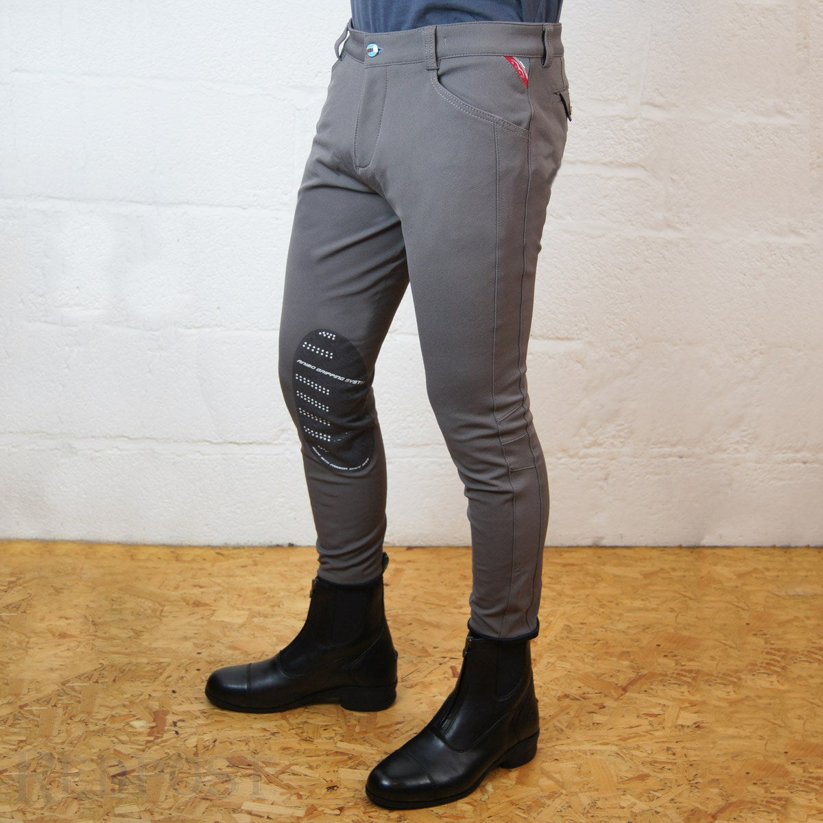 Animo Muschio Mens White Breeches